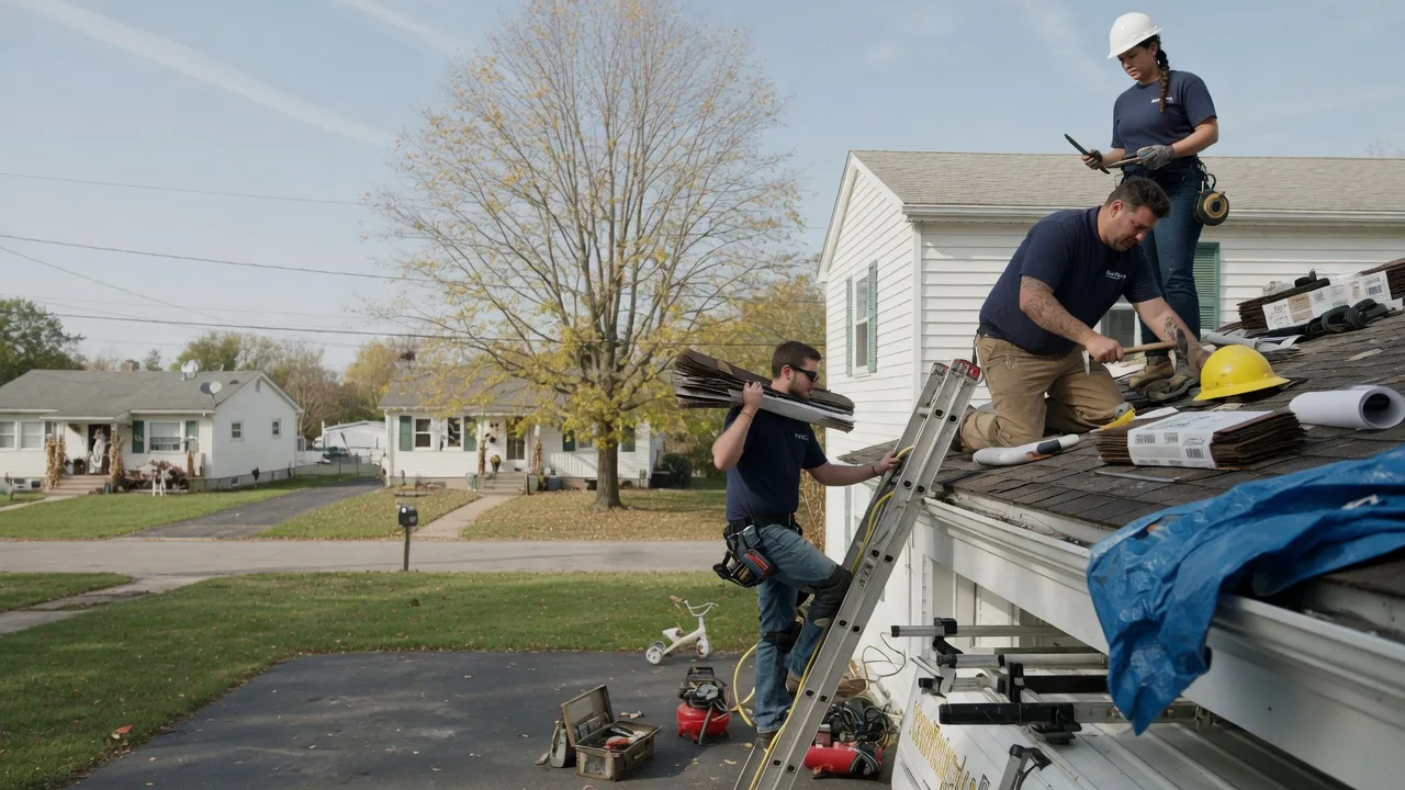 Local Roofing Contractors in Carlock, IL near me